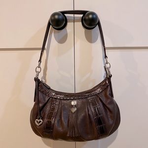 Brighton Brown Leather Shoulder Bag